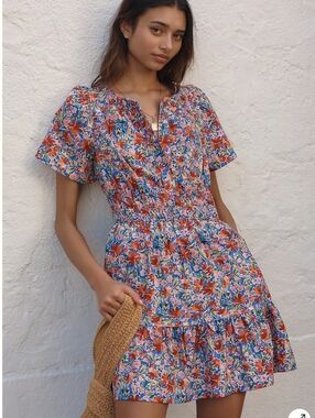 Anthropologie The Somerset Mini Dress PETITE NWT